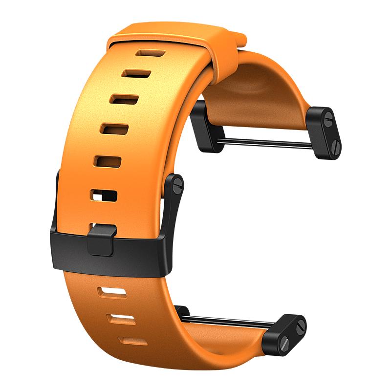 Core Flat Elastomer Strap Orange Strap for Core models