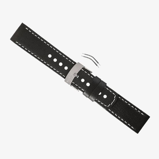 Elementum Terra Black Leather Strap Kit Leather strap for Elementum