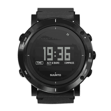 Suunto Essential Copper Black leather strap