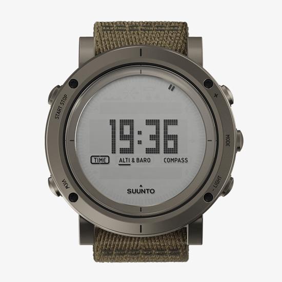 Suunto Essential Slate Outdoor watch with premium materials