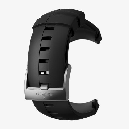Black silicone strap kit for Suunto Spartan Sport watches