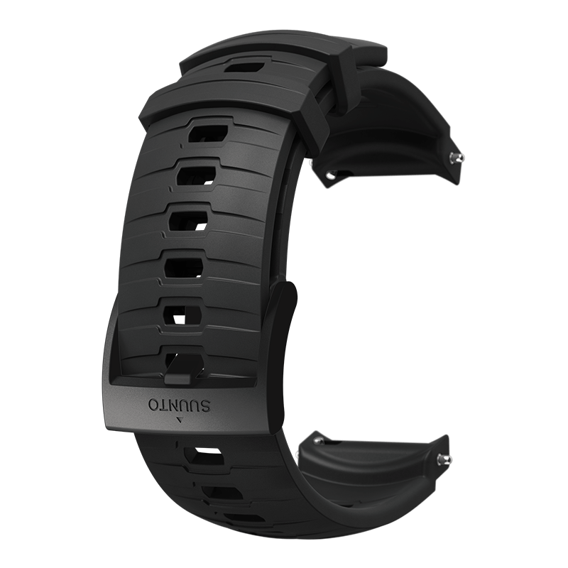 Scheinwerferarmband 20mm ath1 silikon schwarz schwarz sm suunto schwarz