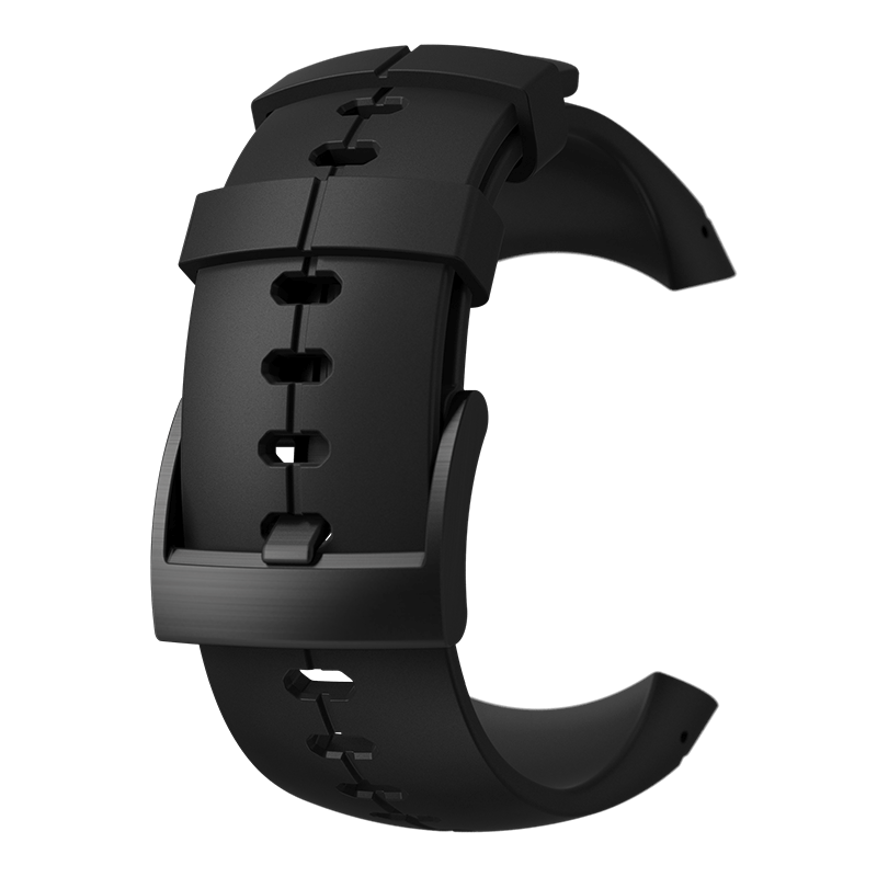 SUUNTO ULTRA ALL BLACK SILICONE STRAP