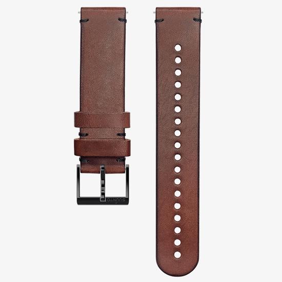 Tan leather store watch strap 20mm
