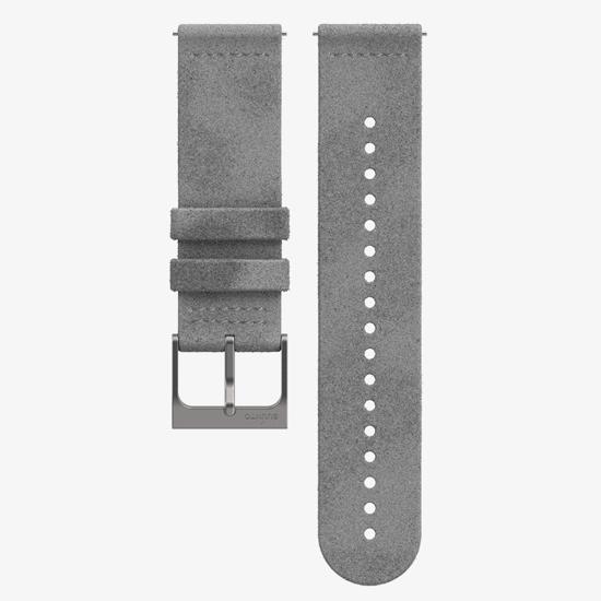 Correa textil Suunto Explore 1 de 22 mm en color Sand Gray, talla M+L