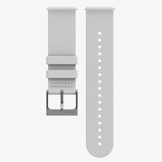 White leather watch on sale strap 22mm