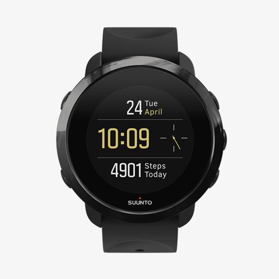 Suunto 3 Fitness Black - training watch with activity tracking