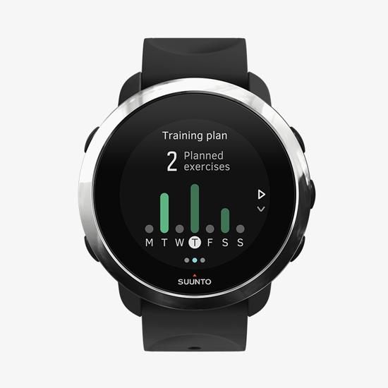 Suunto 3 Fitness Black training watch with activity tracking