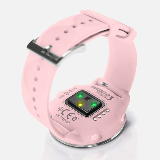 Suunto 3 Fitness Sakura Training Watch With Activity Tracking