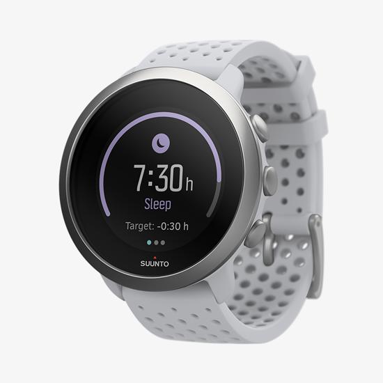 Refurbished Suunto 3 Pebble White compact sports watch for
