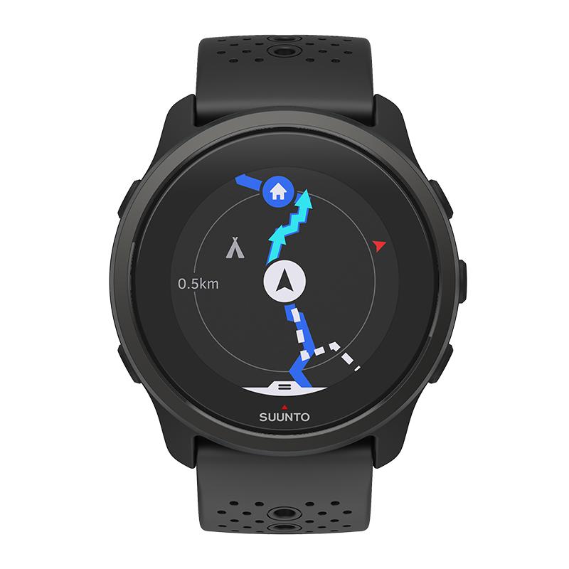 Suunto 5 Peak All Black - Reloj multideporte ligero para entrenar, explorar  y cuidarte