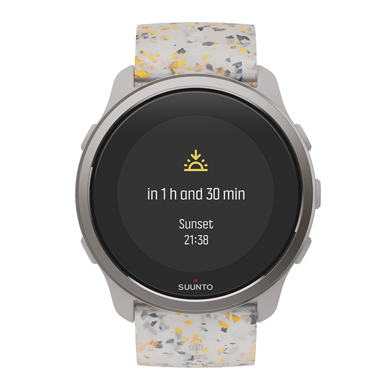 Suunto 5 Peak Ridge Sand Multicolor - Lightweight multisport watch for  training, exploring and wellbeing