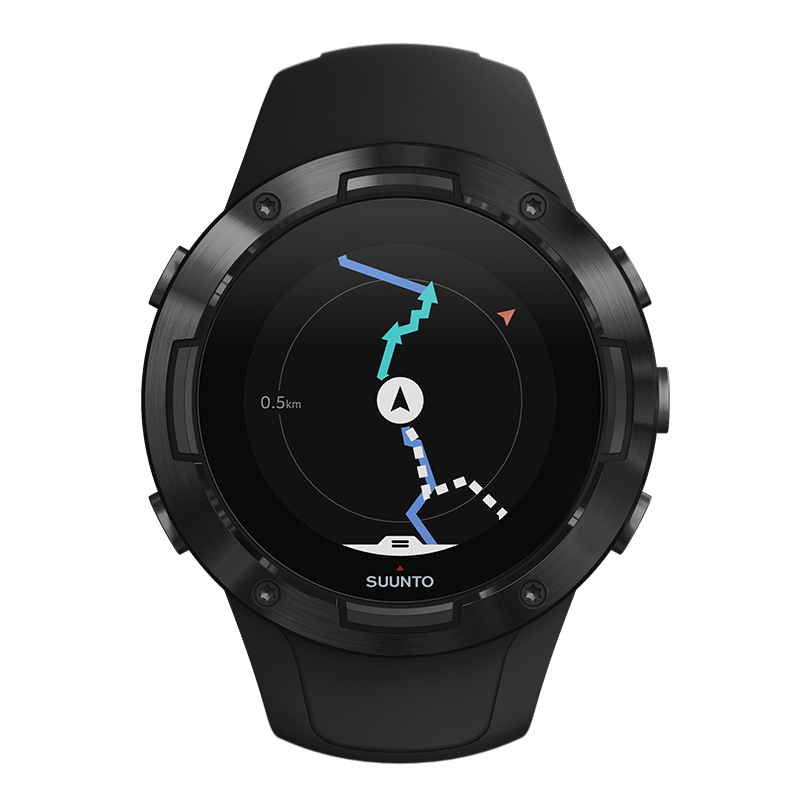 Suunto 5 All Black - Compact GPS sports 