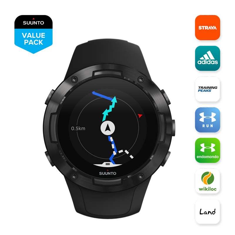 suunto 5 all black review