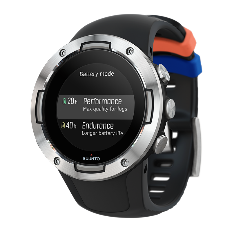 suunto 5 battery life