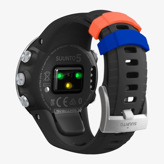 Suunto 5 Black Steel Compact Gps Sports Watch With Great Battery Life