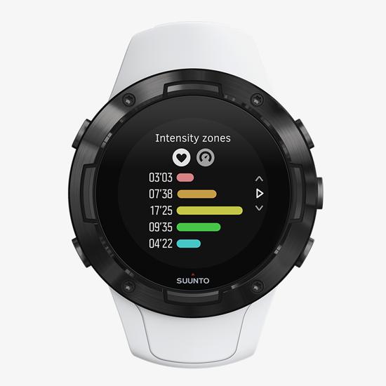 Suunto 5 white store black
