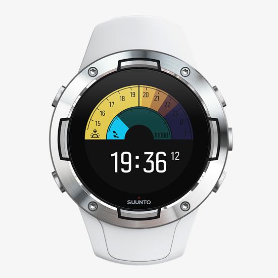 material Estar satisfecho Ortodoxo Suunto 5 White: Reloj deportivo compacto con GPS y batería de larga duración