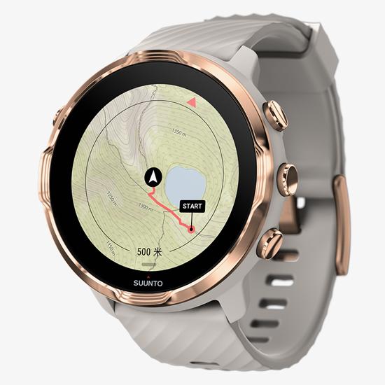 Suunto 7 Sandstone Rosegold Versatile GPS sports watch and smart