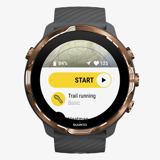 Refurbished Suunto 7 Graphite - Smartwatch with versatile sports experience