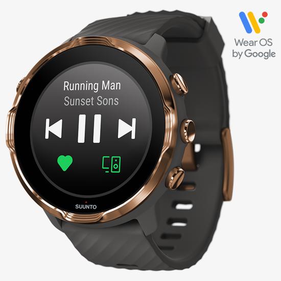 Suunto 7 Graphite Copper 多彩なスポーツ体験を実現するスマートウォッチ