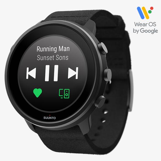 Suunto 7 Matte Black Titanium Smartwatch With Versatile Sports Experience