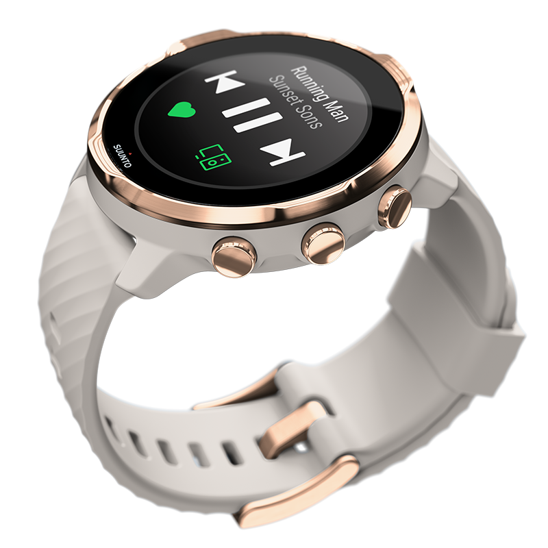 suunto white rose gold