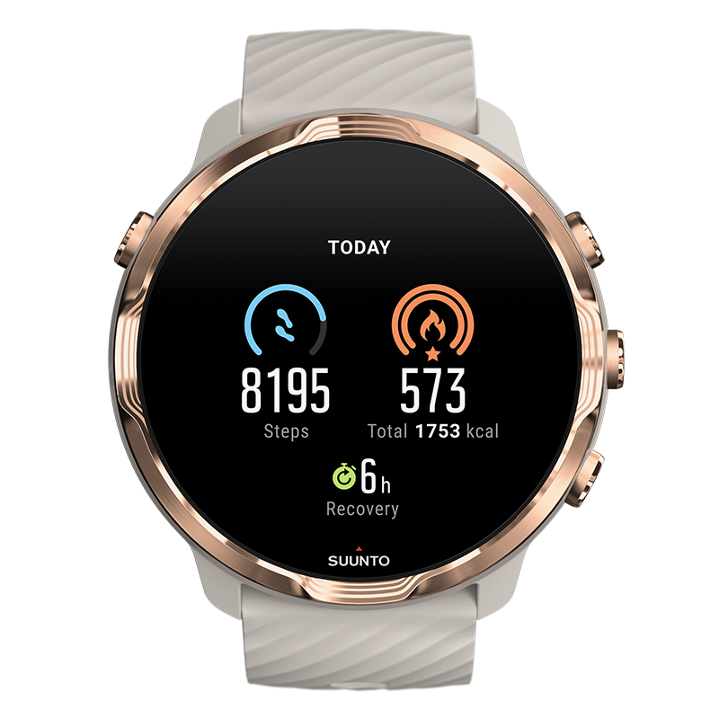 rose gold smartwatch