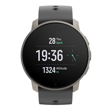 Suunto Digital Core Lava Multifunción Silicona Negra para Hombre