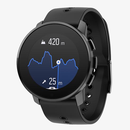 Suunto 9 Peak All Black Titanium - Ultra thin, small, tough GPS