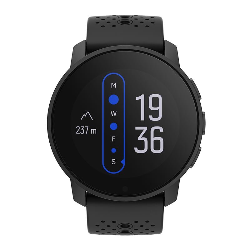 Suunto 9 Peak All Black: reloj deportivo GPS ultradelgado, pequeño y  resistente