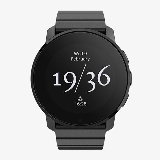 Suunto 9 Peak Full Titanium Black - Ultra thin and tough GPS 