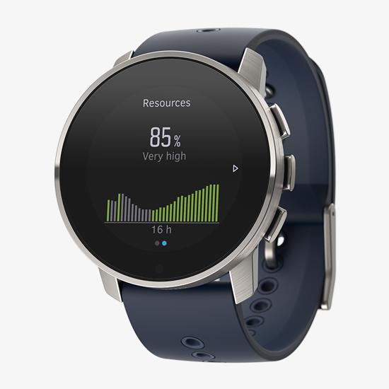 Suunto 9 Peak Granite Blue Titanium - Ultra thin, small, tough GPS 