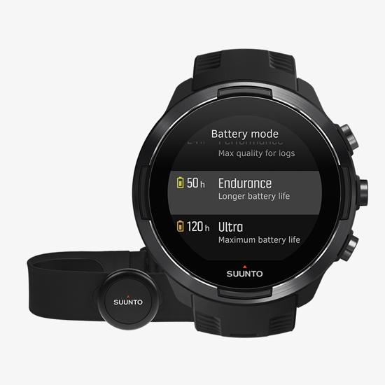 SUUNTO 9 BARO BLACK、ベルト付き