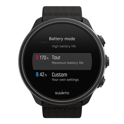 Suunto 9 Baro Charcoal Black Titanium - ultra-endurance GPS watch