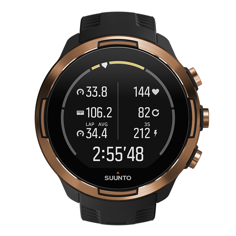 Suunto 9 Baro Copper - GPS sports watch with a long battery life