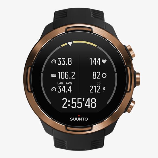 Suunto 9 Baro Copper - 長時間バッテリー搭載GPSスポーツウォッチ