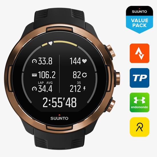 Refurbished Suunto 9 Baro Copper Gps Sports Watch With A Long Battery Life