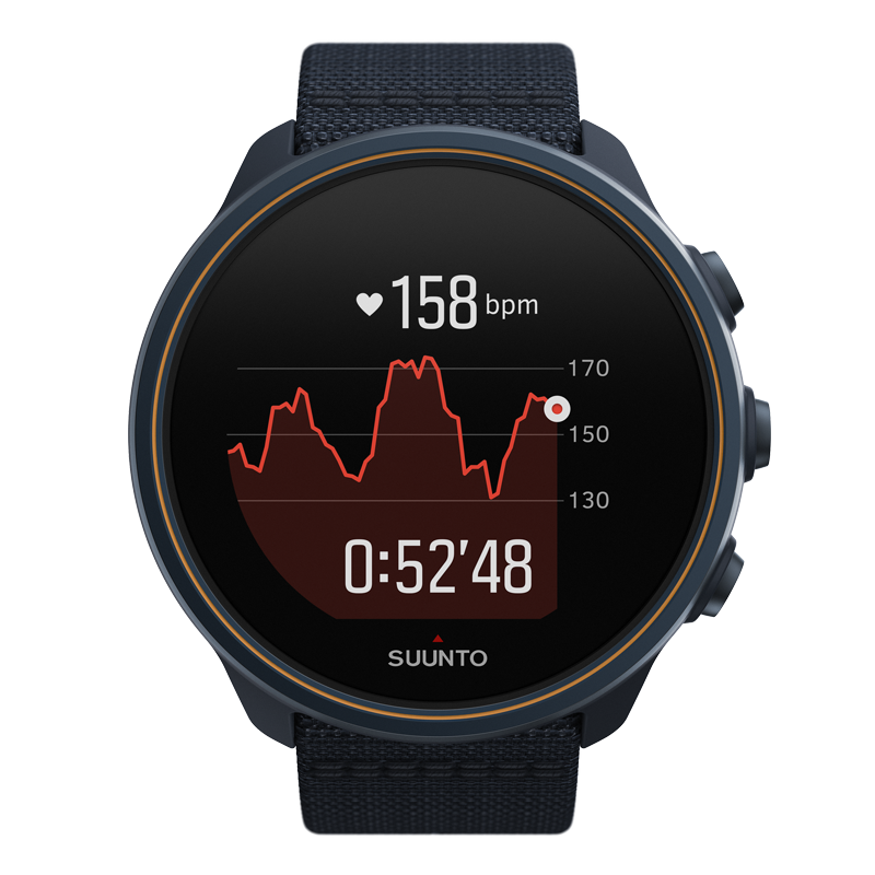 Suunto 9 Baro Granite Blue Titanium - 高耐久性GPSウォッチ