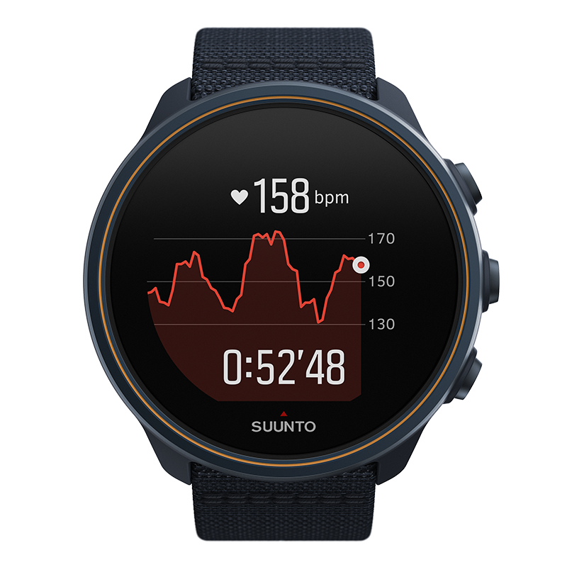 SUUNTO 9 baro 高度計、気圧計付きモデル