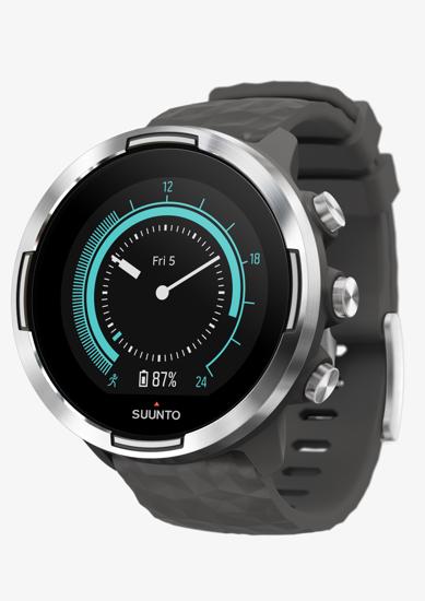 Suunto 9 Baro Graphite Gps Sports Watch With A Long Battery Life