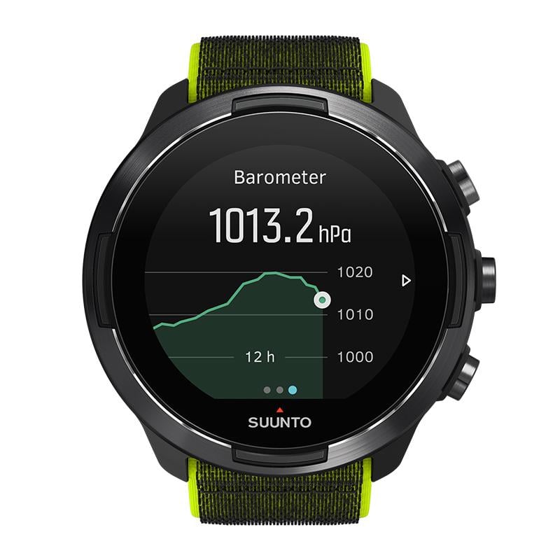 Suunto 9 Baro Lime - GPS sports watch with a long battery life
