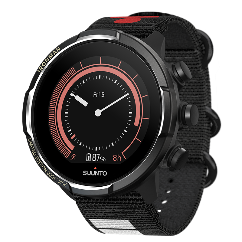 Suunto 9 Baro Titanium IRONMAN Limited Edition - GPS sports watch with a  long battery life