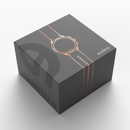 Suunto 9 Baro Titanium Leather - GPS sports watch with a long