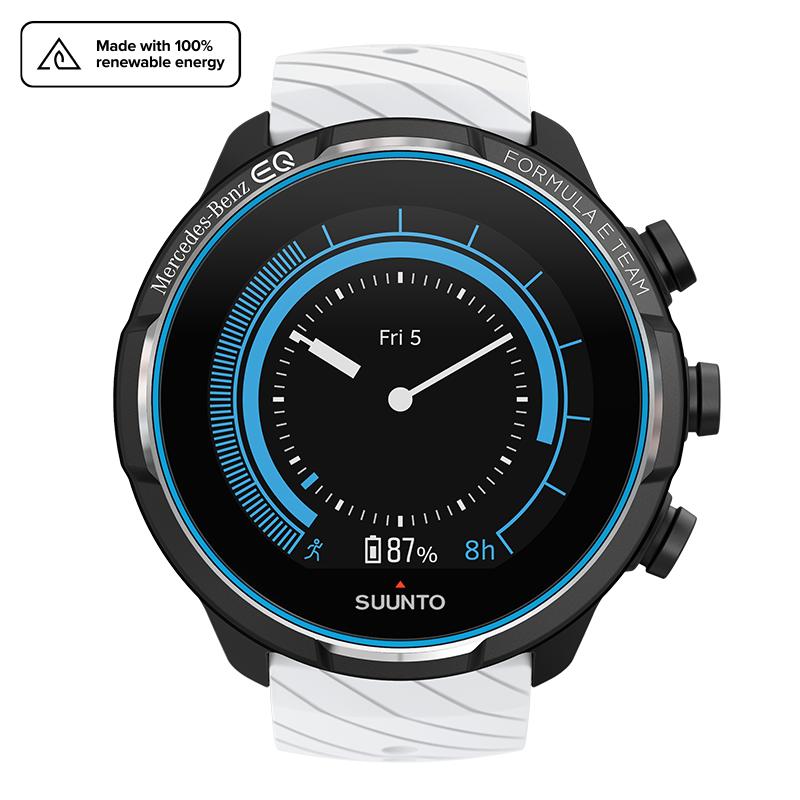 Suunto 9 Baro Titanium Limited Edition Watch, Silver