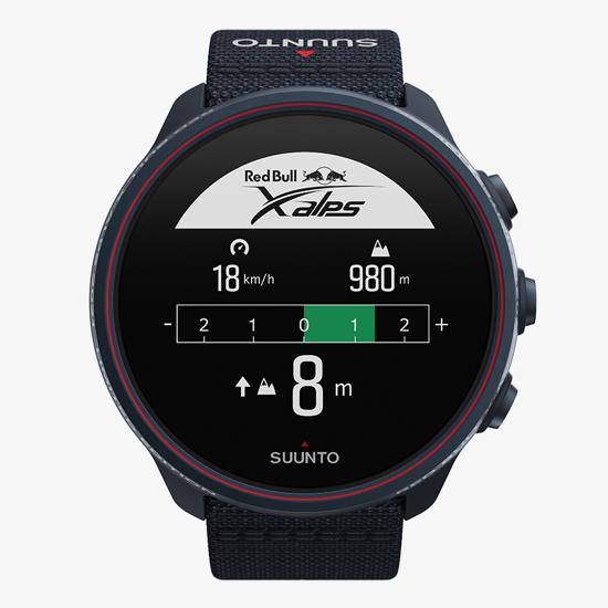 Suunto 9 Baro Titanium Red Bull X Alps Limited Edition Gps Uhr Mit Ultra Ausdauer