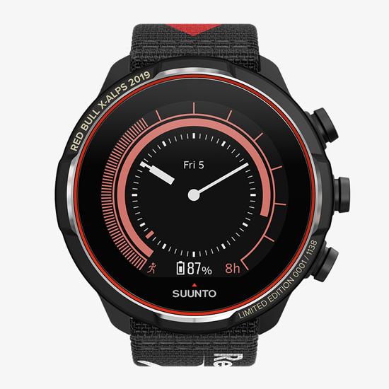 Suunto 9 Baro Titanium Red Bull X Alps Limited Edition Gps Sportuhr Mit Langer Batterielaufzeit