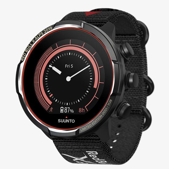 suunto 9 baro titanium red bull x alps limited edition gps sportuhr mit langer batterielaufzeit