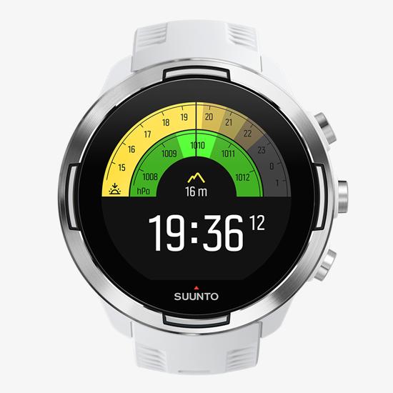 Suunto 9 Baro White - GPS sports watch with a long battery life