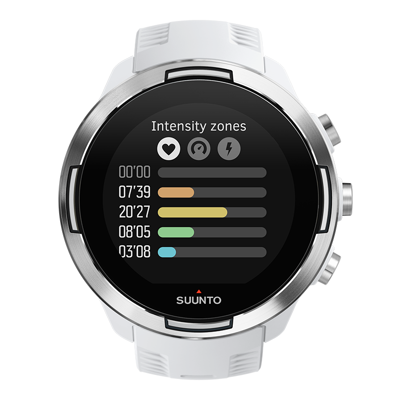 Suunto 9 Baro White - 长效续航的GPS 腕表